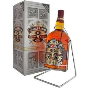 WHISKY CHIVAS REGAL 12 ANOS C/CAIXA 4,5L