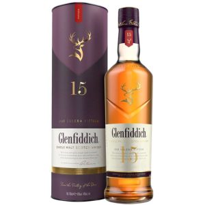 WHISKY GLENFIDDICH 15 ANOS C/TUBO 0,70L