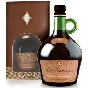 AGUARDENTE SÃO DOMINGOS VÍNICA VELHÍSSIMA C/CAIXA 0,70L