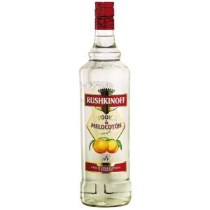 VODKA RUSHKINOFF PÊSSEGO 1L