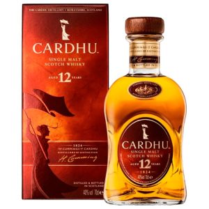 WHISKY CARDHU 12 ANOS C/CAIXA 0,70L