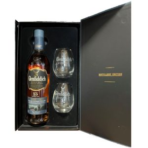 WHISKY GLENFIDDICH 15 ANOS C/COPOS 0,70L