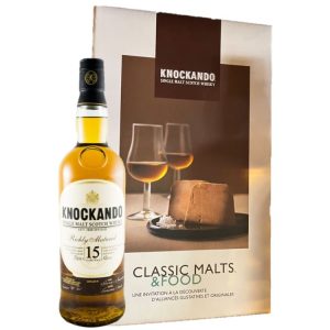 WHISKY KNOCHANDO 15 ANOS C/COPO 0,70L