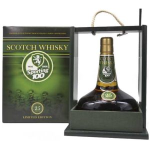 WHISKY SPORTING CENTENÁRIO 25 ANOS C/CAIXA 0,70L
