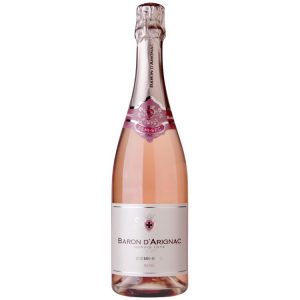 ESPUMANTE BARON D'ARIGNAC ROSÉ MEIO SECO 0,75L