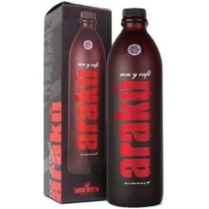 LICOR ARAKÚ RUM E CAFÉ C/CAIXA 0,50L
