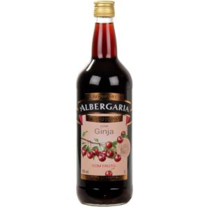 LICOR DE GINJA ALBERGARIA COM FRUTO 1L