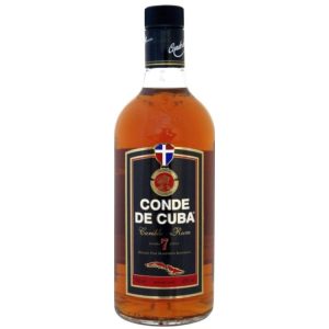 RUM CONDE DE CUBA 7 ANOS 0,70L