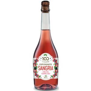 SANGRIA DE ESPUMANTE 100 VÍCIOS FRUTOS VERMELHOS 0,75L