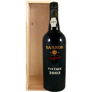 VINHO DO PORTO BARROS VINTAGE 2003 C/CAIXA 0,75L