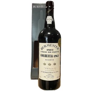 VINHO DO PORTO BURMESTER COLHEITA 1963 C/CAIXA 0,75L