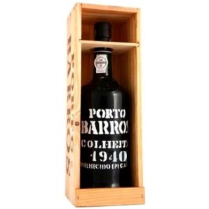 VINHO DO PORTO BARROS COLHEITA 1940 C/CAIXA 0,75L