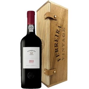 VINHO DO PORTO FERREIRA VINTAGE 2018 C/CAIXA 0,75L