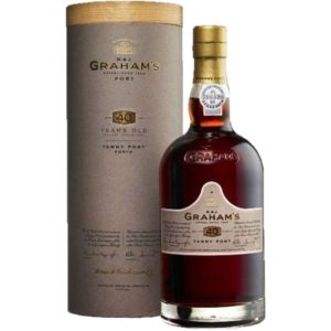 VINHO DO PORTO GRAHAM'S 40 ANOS TAWNY C/TUBO 0,75L