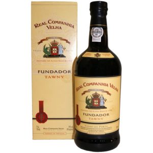 VINHO DO PORTO REAL COMPANHIA VELHA FUNDADOR TAWNY C/CAIXA 0,75L