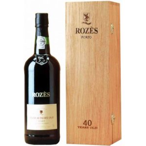 VINHO DO PORTO ROZÈS 40 ANOS C/CAIXA 0,75L