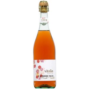 VINHO FRISANTE LAMBRUSCO VITALIA ROSÉ 0,75L