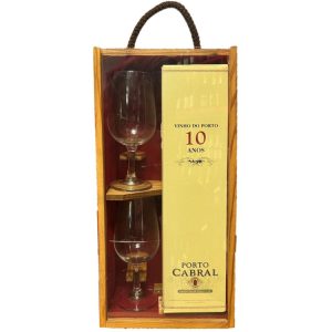 VINHO DO PORTO CABRAL 10 ANOS C/COPOS 0,75L