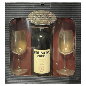 VINHO DO PORTO POÇAS POUSADA L.B.V. 1997 C/COPOS 0,75L