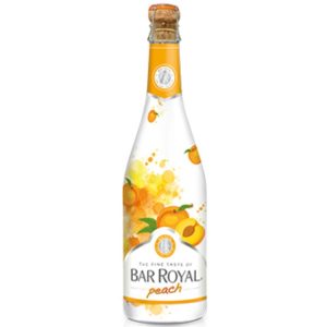 ESPUMANTE AROMATIZADO BAR ROYAL PÊSSEGO 0,75L