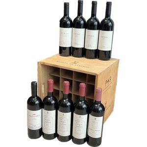 CAIXA BAÚ QUINTA DO VESUVIO C/16 GARRAFAS