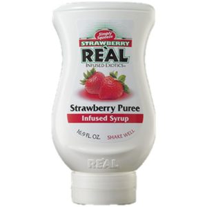 TOPPING AROMATIZANTE REÀL STRAWBERRY 0,50L