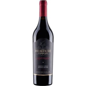 VINHO BRAVOURE CABERNET E SHIRAZ E FETEASCA NEAGRA TINTO 0,75L