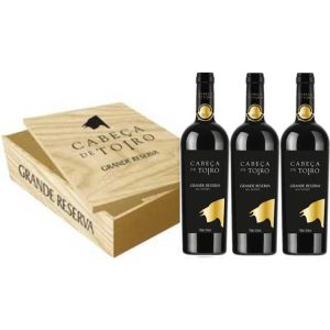 VINHO CABEÇA DE TOIRO GRANDE RESERVA 2018 TINTO C/CAIXA 3X0,75L