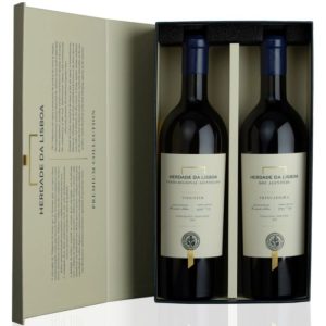 VINHO HERDADE DA LISBOA VIOGNIER/TRINCADEIRA 2019 TINTO/BRANCO C/CAIXA 2X0,75L