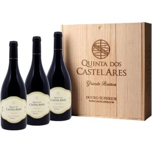 VINHO QUINTA DOS CASTELARES GRANDE RESERVA 2015 TINTO C/CAIXA 3X0,75L